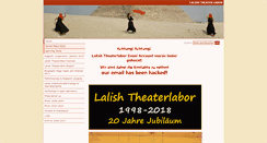 Desktop Screenshot of lalishtheater.org